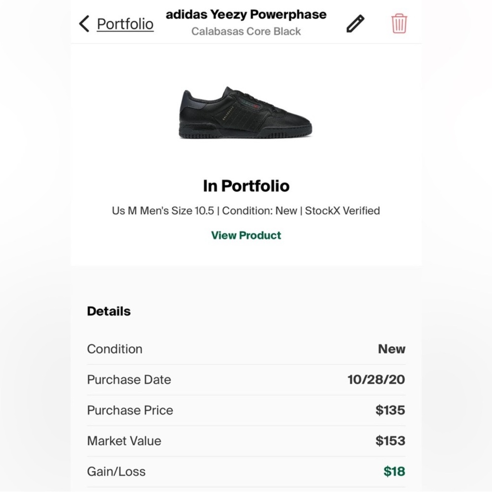Adidas Yeezy Powerphase Sneaker - Picture 11 of 12